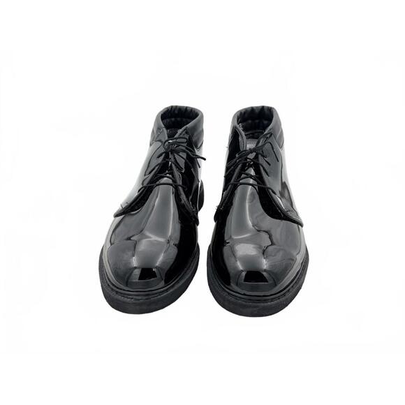 Bates Corfam Patent Leather Chukka Boots Size 12 3E E00053 - Picture 3 of 7